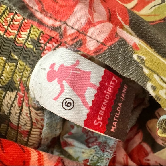 Matilda Jane Serendipity halter Floral Dress 6 - Picture 5 of 7